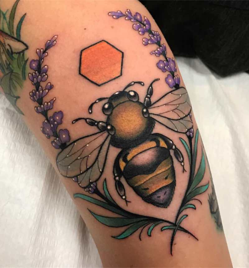 Bee Tattoo by Patrick Whiting