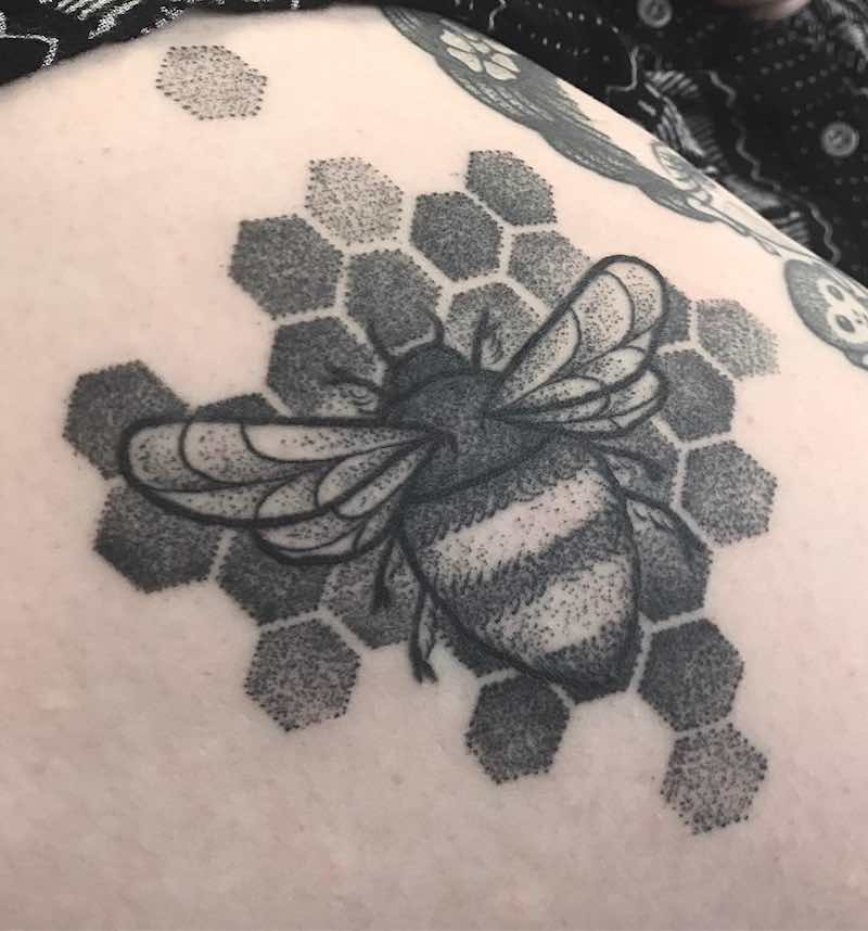 Bee Tattoo by Raine Knight
