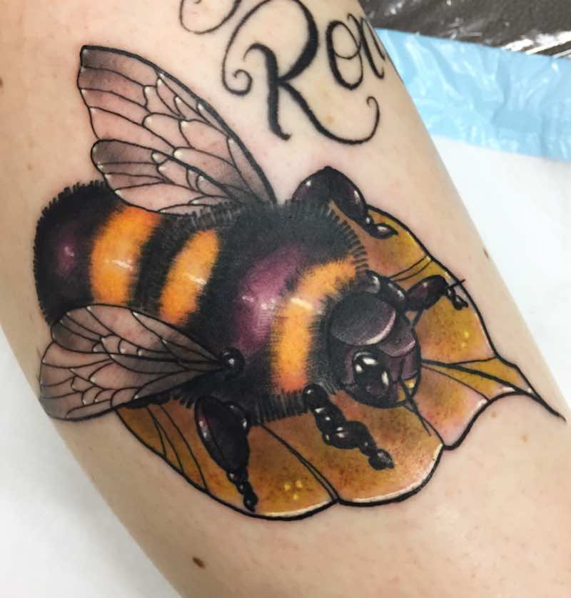 Bee Tattoo by Stefan Salamone