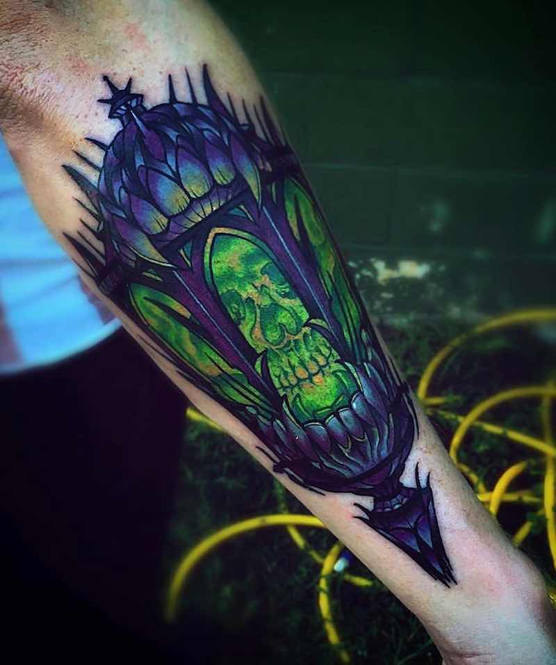 Lantern Tattoo 3 by Jeremy Sloo