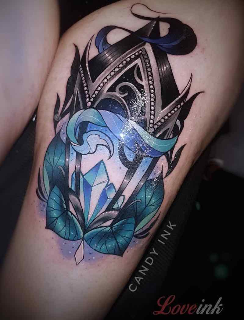 Lantern Tattoo 3 by Laura Konieczna