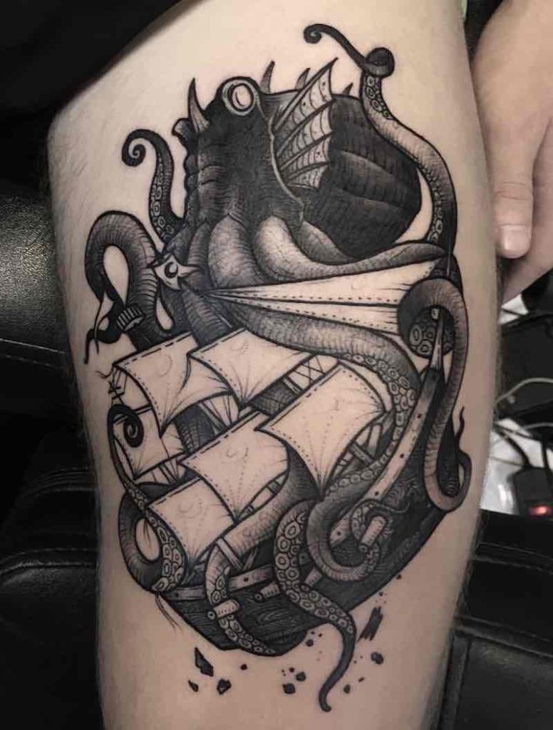 Ship Tattoo 4 by Nhat Be