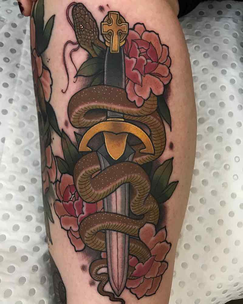 Snake Tattoo 2 by Drew Shallis