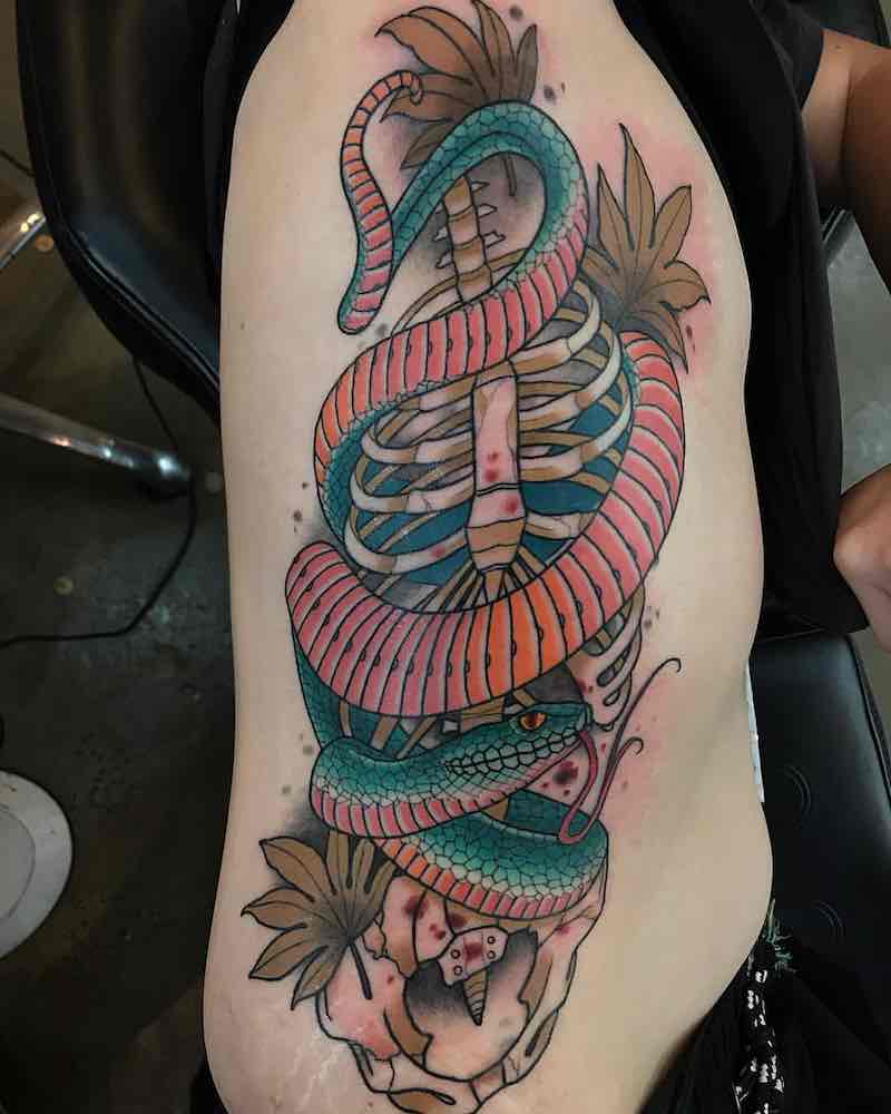 Snake Tattoo 3 by Drew Shallis