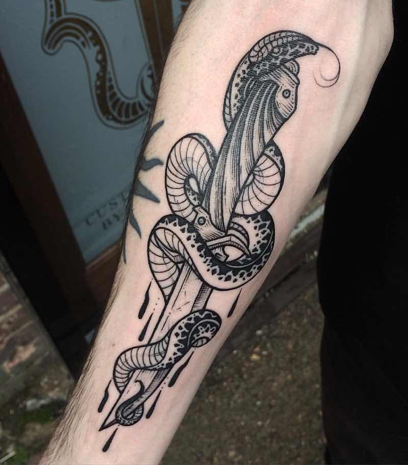 Snake Tattoo 3 by Nhat Be