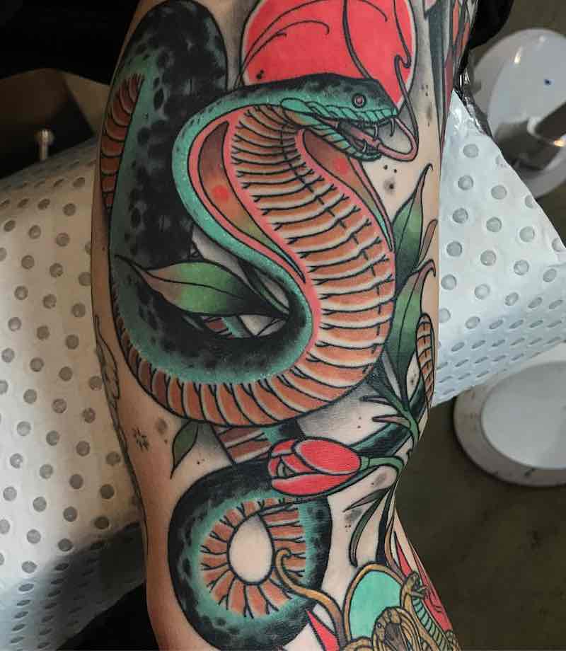 Snake Tattoo 4 by Drew Shallis