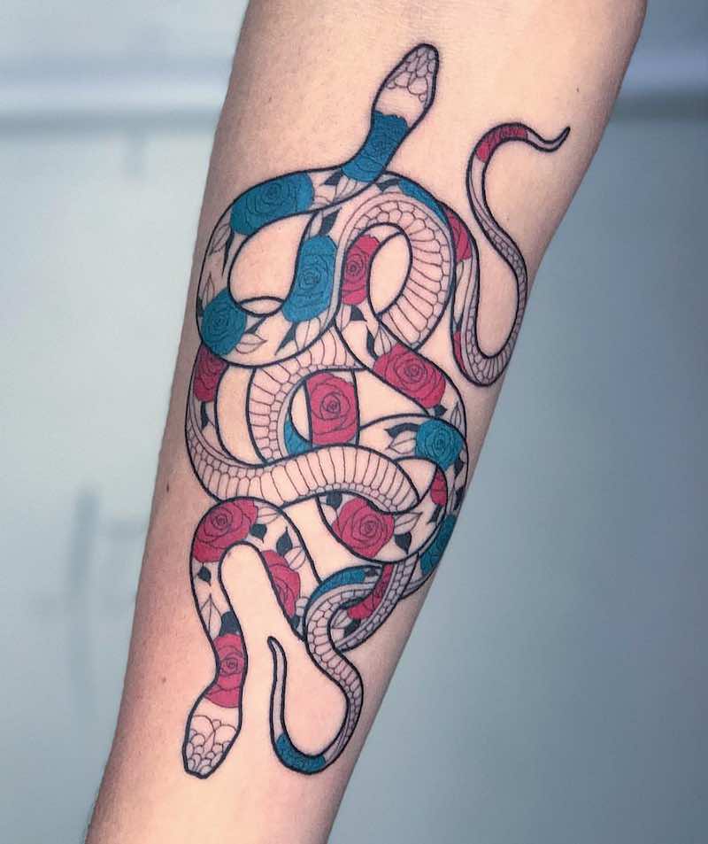 Snake Tattoo 4 by Mirko Sata