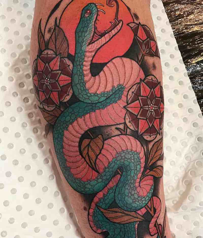 Snake Tattoo 5 by Drew Shallis