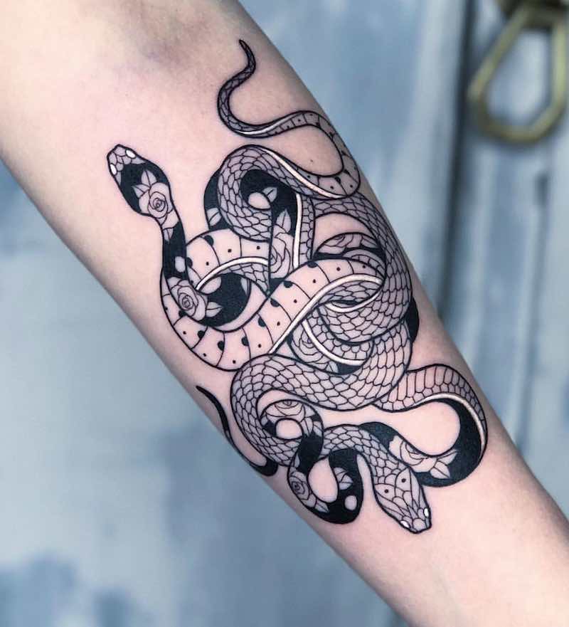 Snake Tattoo 5 by Mirko Sata