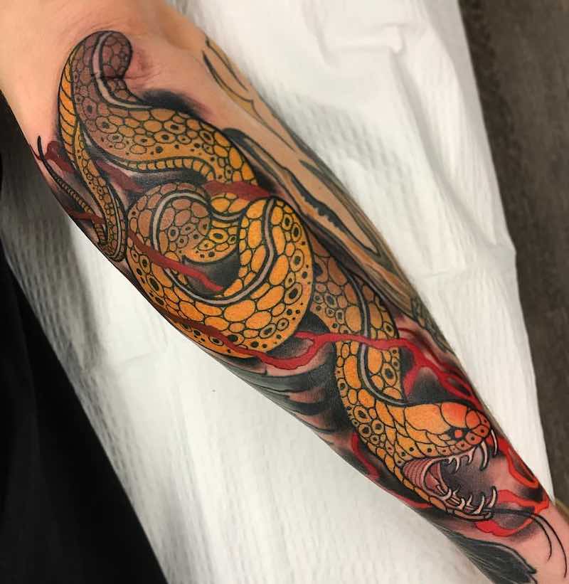 Snake Tattoo 6 by Heath Clifford