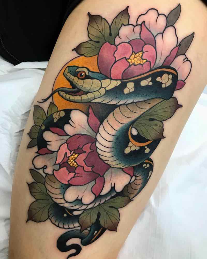 Snake Tattoo Alvaro Alonso