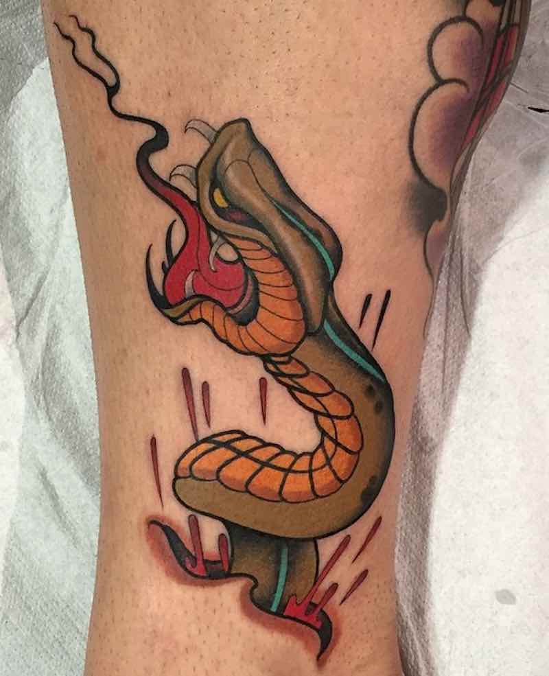 Snake Tattoo by Fulvio Vaccarone