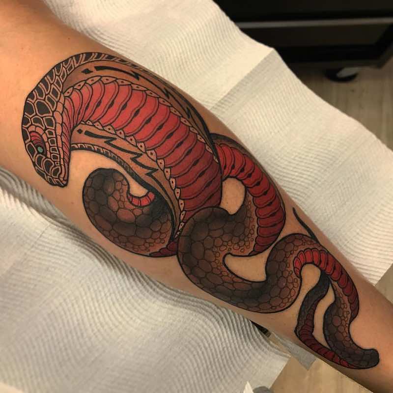 Snake Tattoo by Heath Clifford