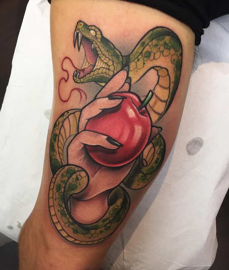 Snake Tattoo by Krish Trece