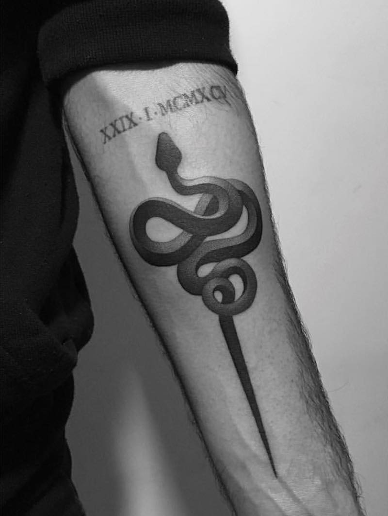 Snake Tattoo by Paweł Indulski