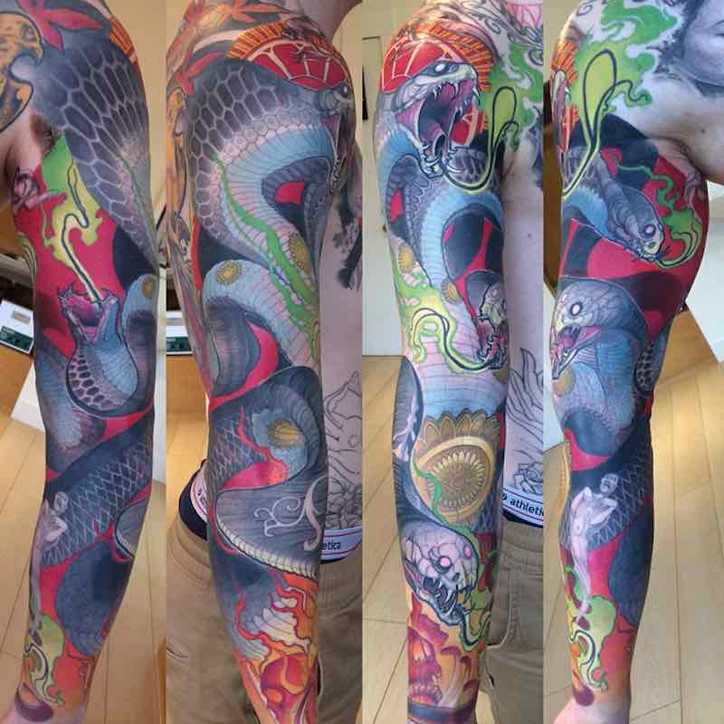 Snake Tattoo by Steve Moore