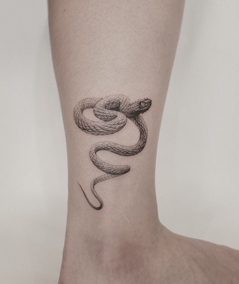 Snake Tattoo by Zeal Tattoo