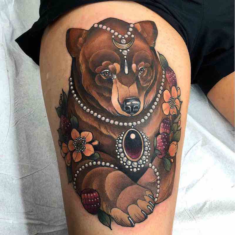 Bear Tattoo 2 by Arielle Gagnon