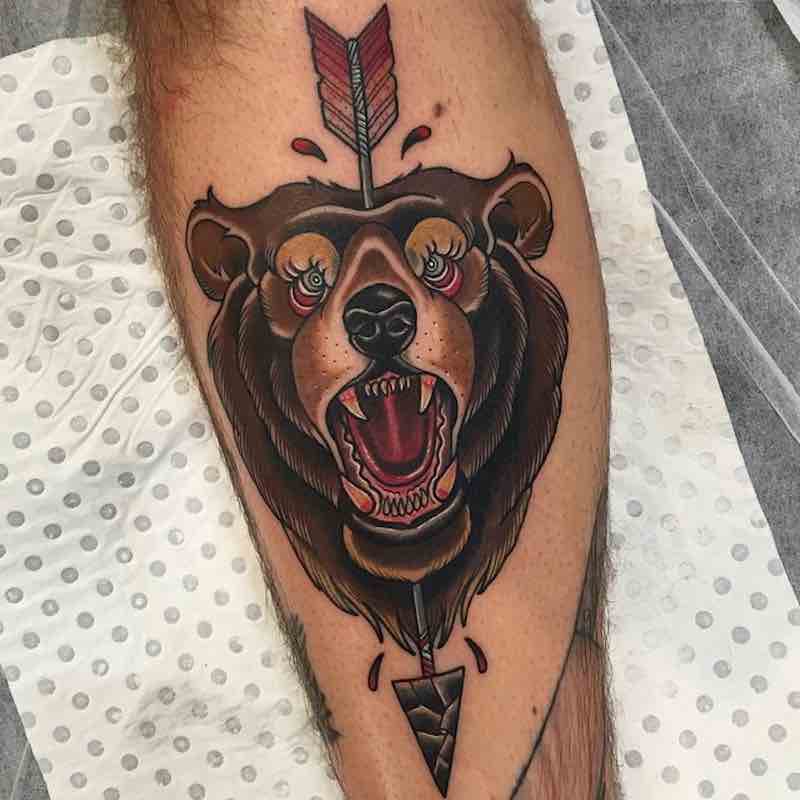 Bear Tattoo 3 by Drew Shallis