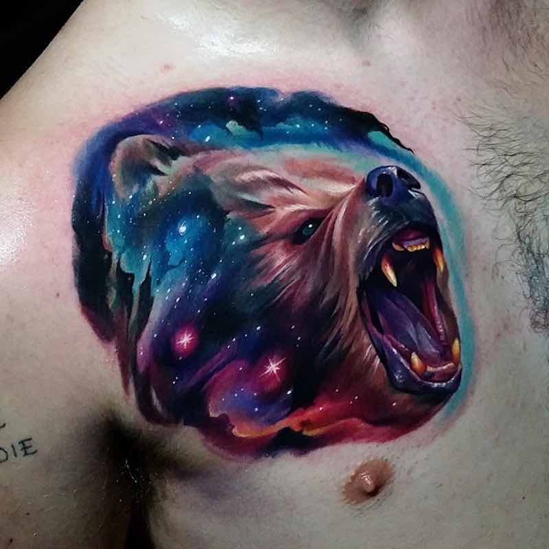 Bear Tattoo by Tyler Malek