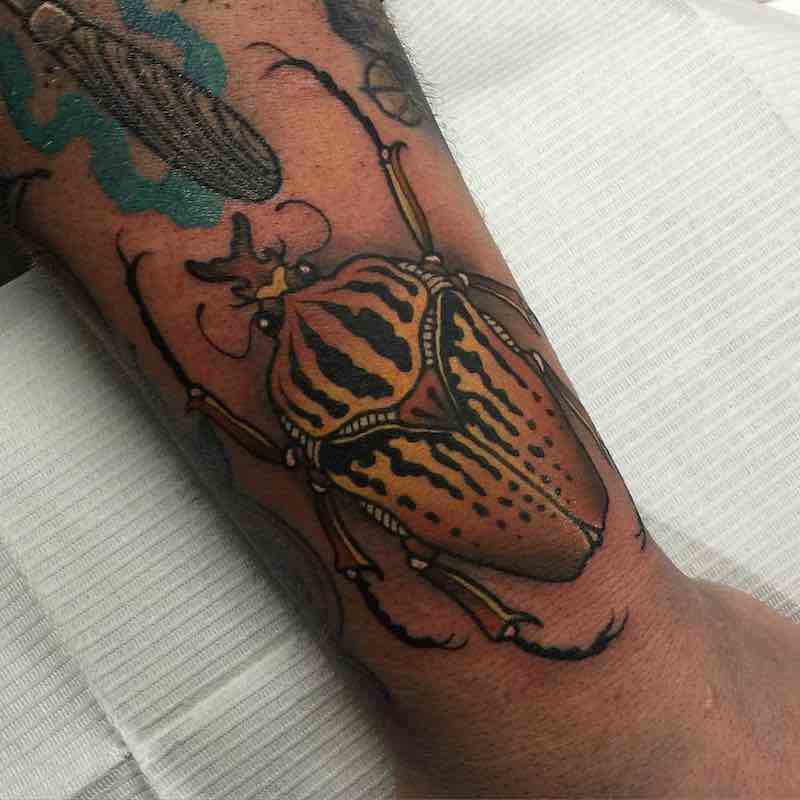 Beetle Tattoo 2 by Heath Clifford