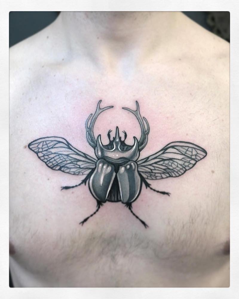 Beetle Tattoo by Gianpiero Cavaliere