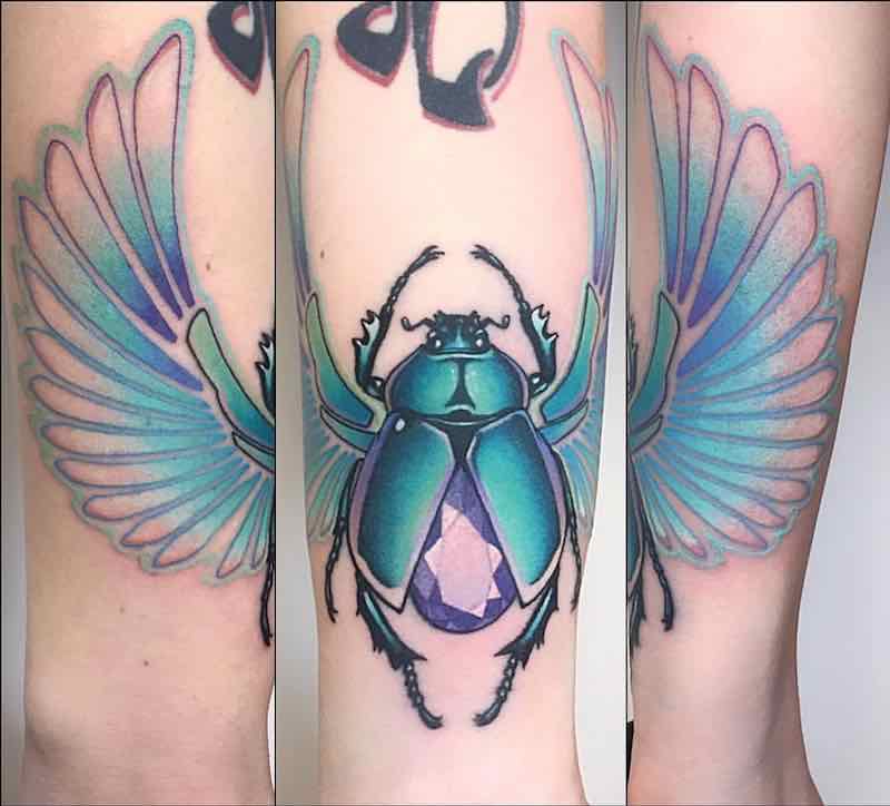 Beetle Tattoo by Jeremy Sloo