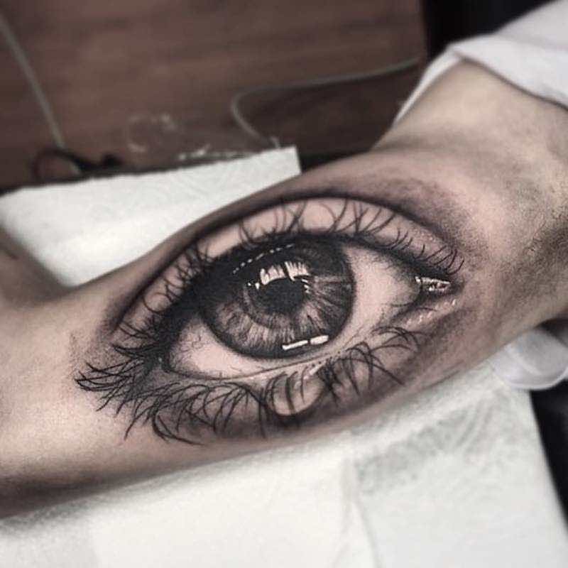 Eye Tattoo 2 by Daniel Paarup