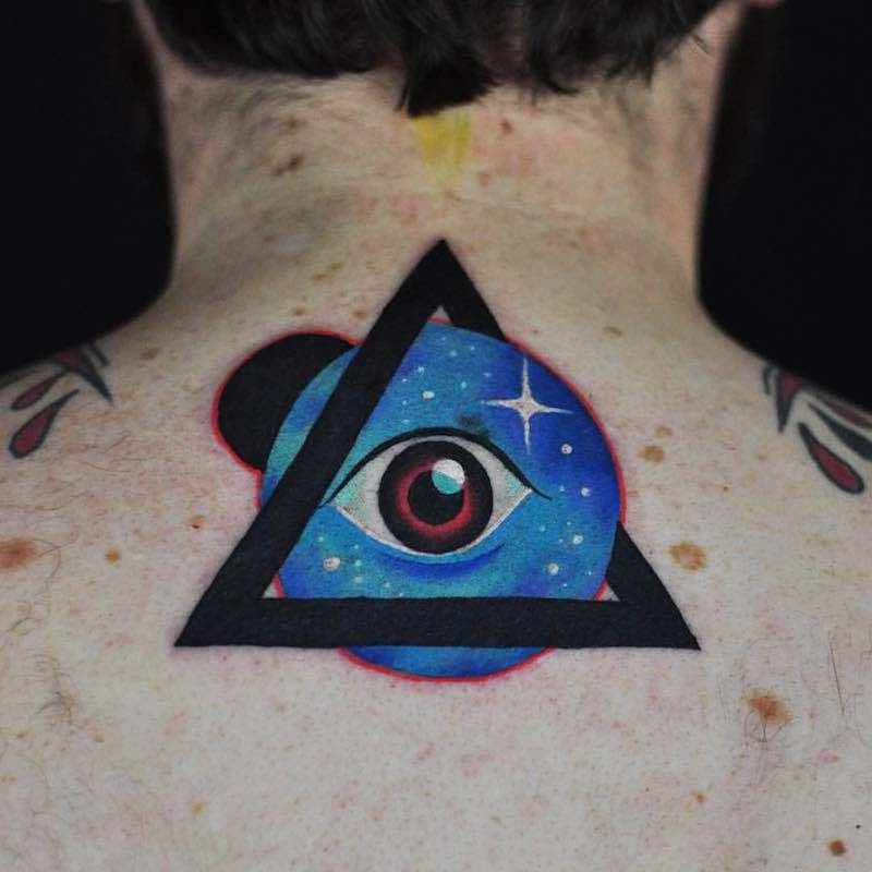 Eye Tattoo 2 by David Peyote