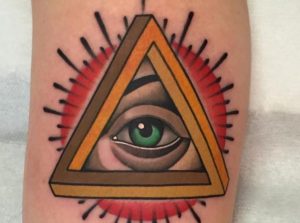 Eye Tattoo Design by Fulvio Vaccarone