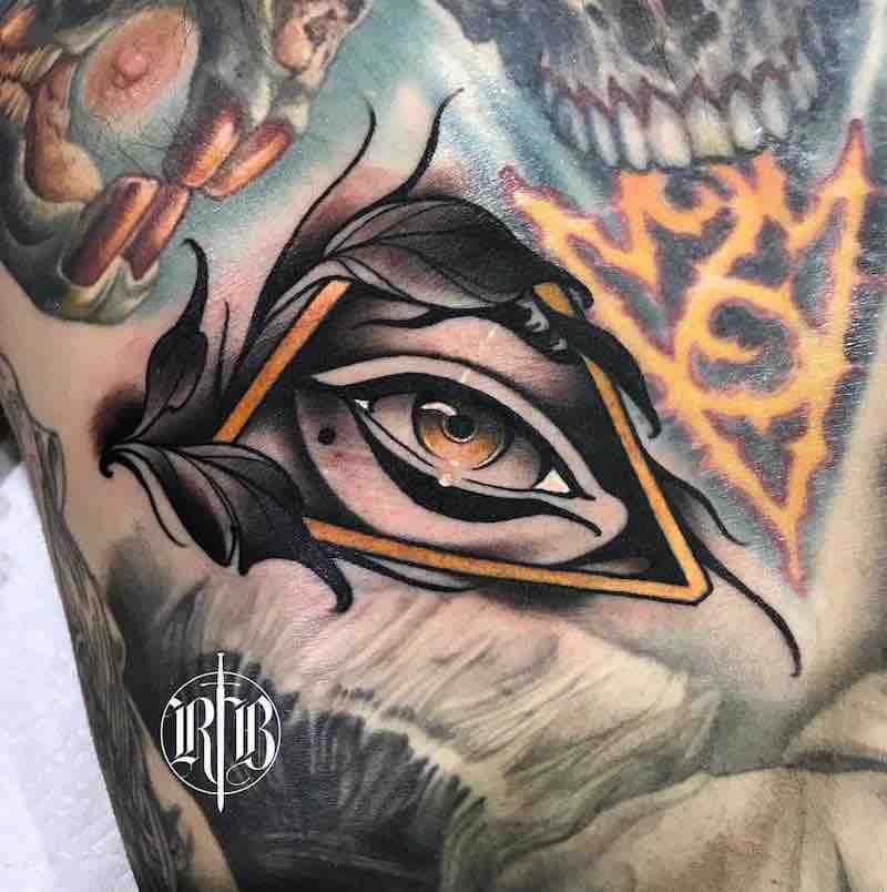 Eye Tattoo by 2 Alan Ferioli