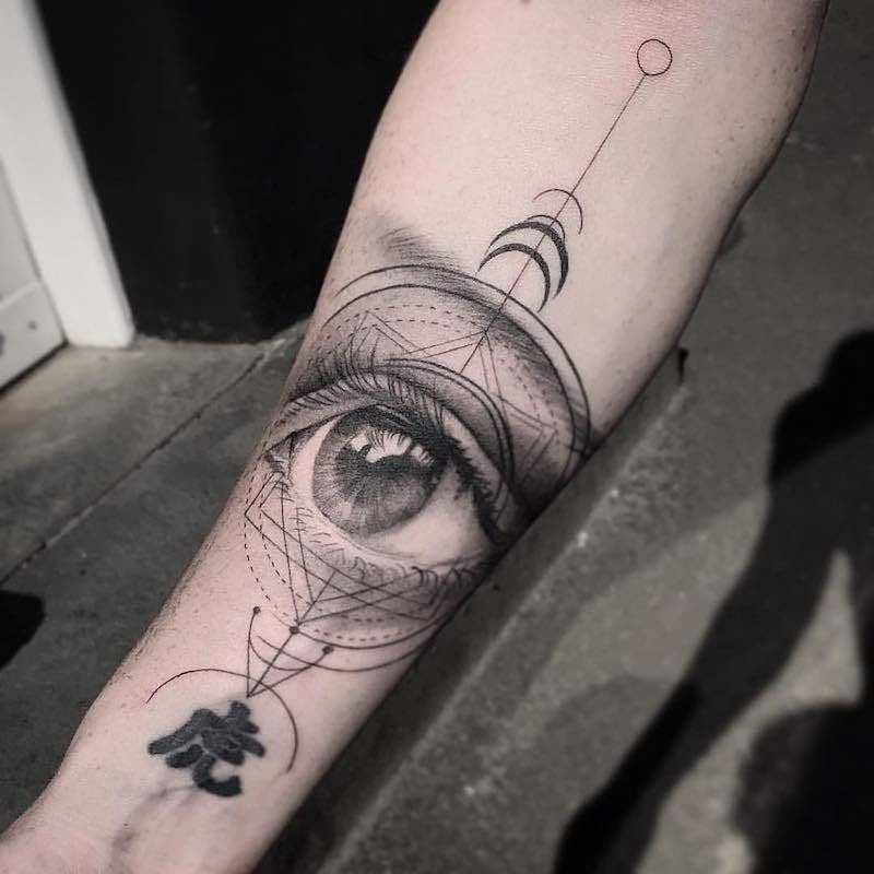Eye Tattoo by Daniel Paarup