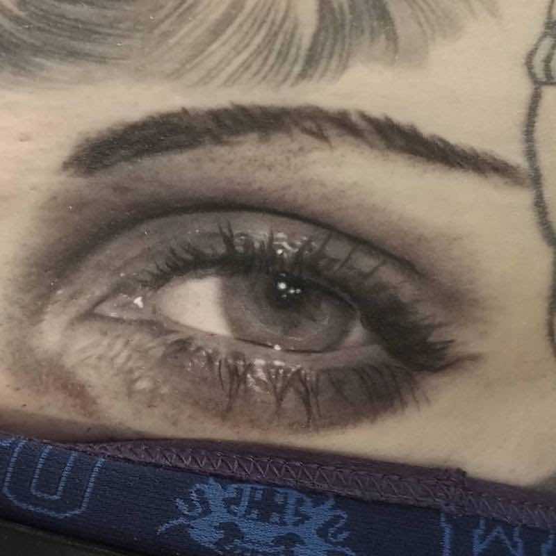 Eye Tattoo by David Vega
