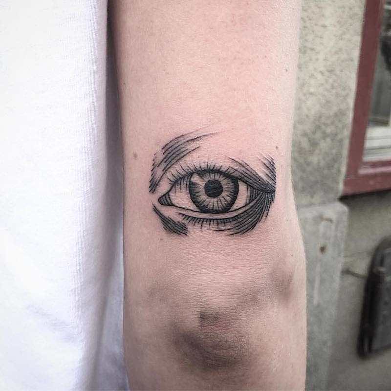 Eye Tattoo by Jack Ankersen