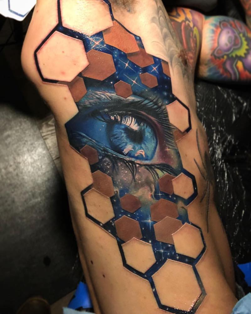 Eye Tattoo by Jesse Rix