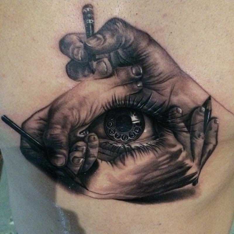 Eye Tattoo by Kegan Hawkins