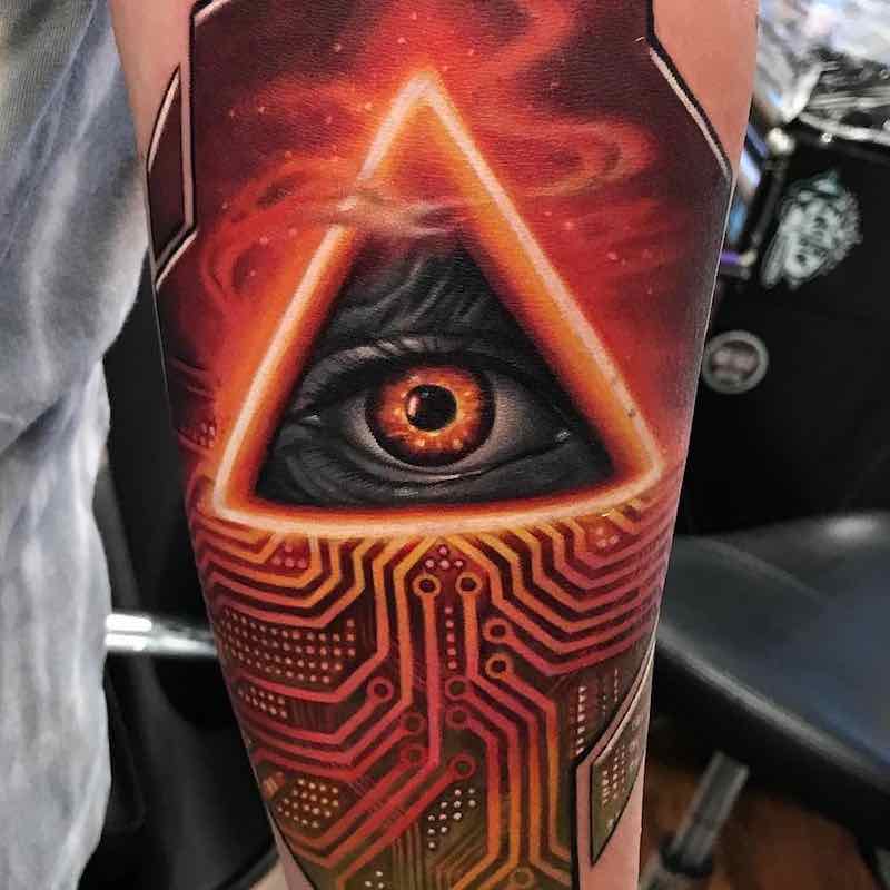 Eye Tattoo by Kyle Cotterman