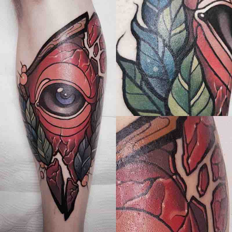 Eye Tattoo by Laura Konieczna