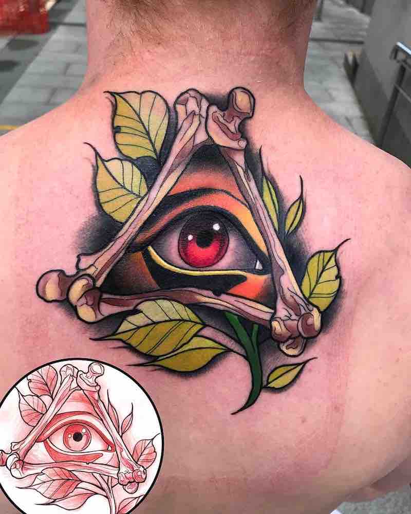 Eye Tattoo by Matthew Larkin