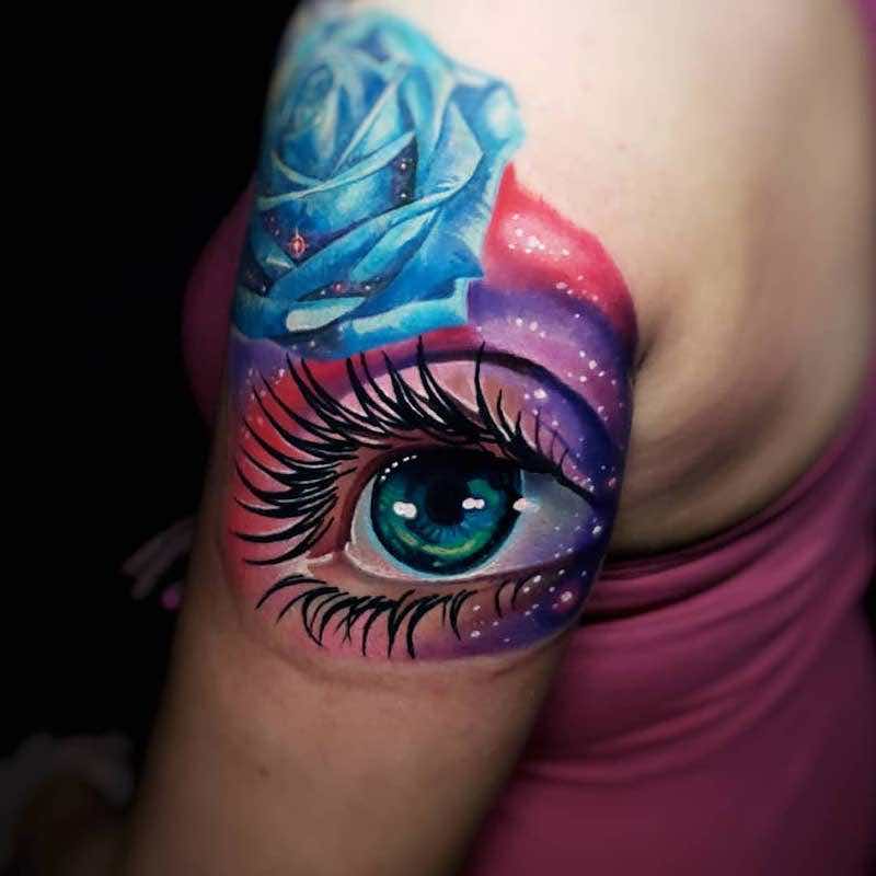 Eye Tattoo by Tyler Malek