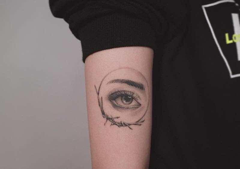 Eye Tattoo by Zeal Tattoo