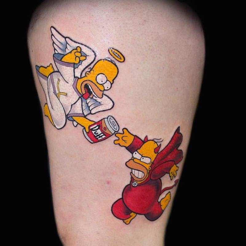 Homer Tattoo 2 by Chris 51