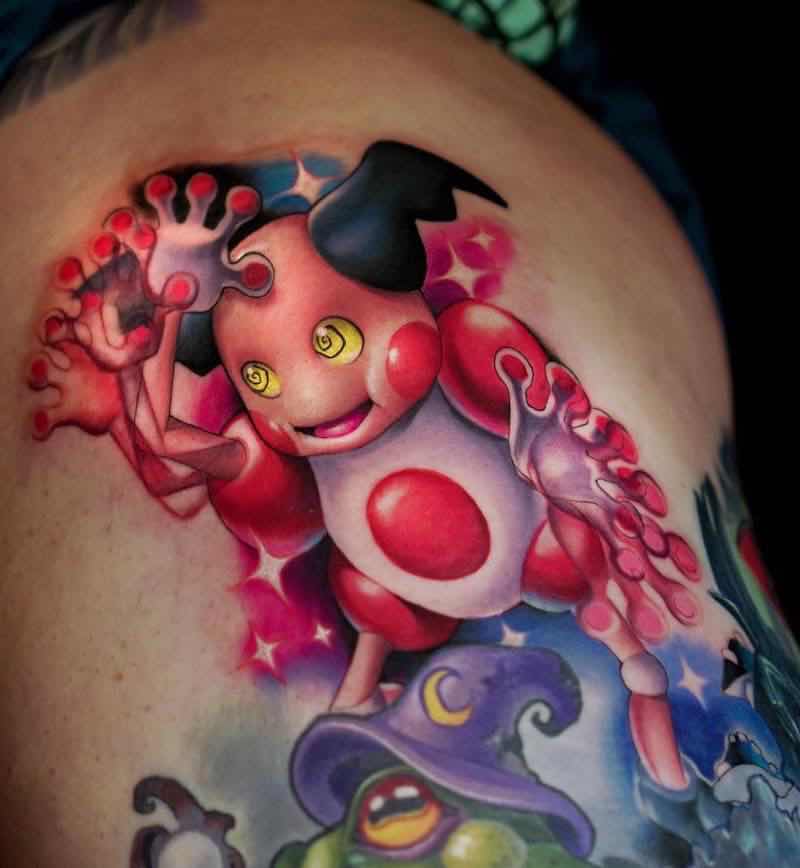 Pokemon Tattoo 2 by Steven Compton