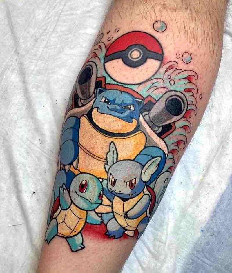 Pokemon Tattoo 3 by Kimberly Wall