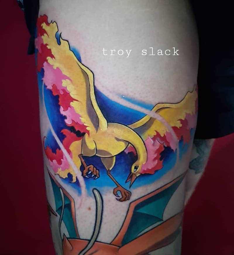 Pokemon Tattoo 5 by Troy Slack