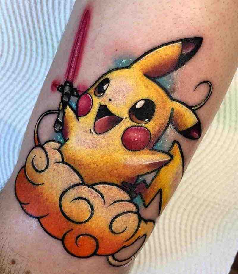 Pokemon Tattoo 6 by Stefan Salamone