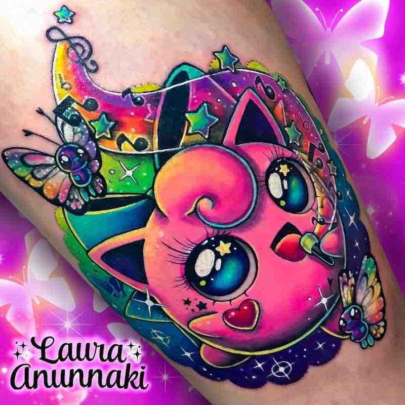 Pokemon Tattoo by Laura Anunnaki