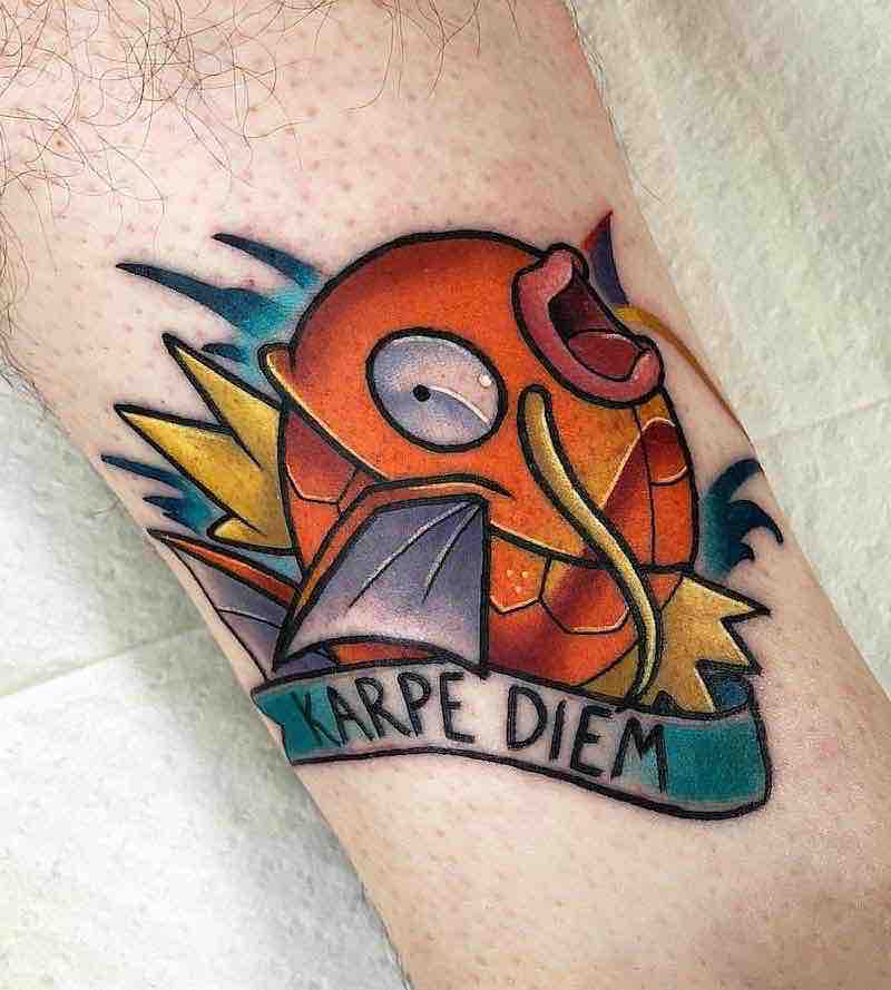 Pokemon Tattoo by Stefan Salamone
