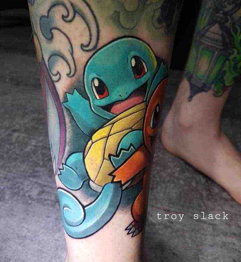 Pokemon Tattoo by Troy Slack