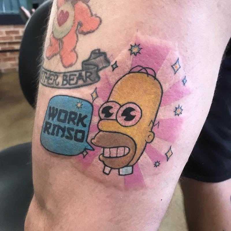 Simpsons Tattoo 2 by Jessekarh